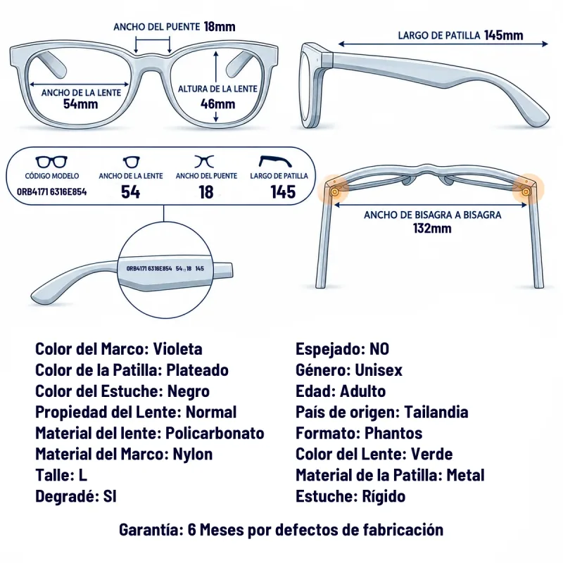 Ray-Ban Rb4171 6316E8-54-L