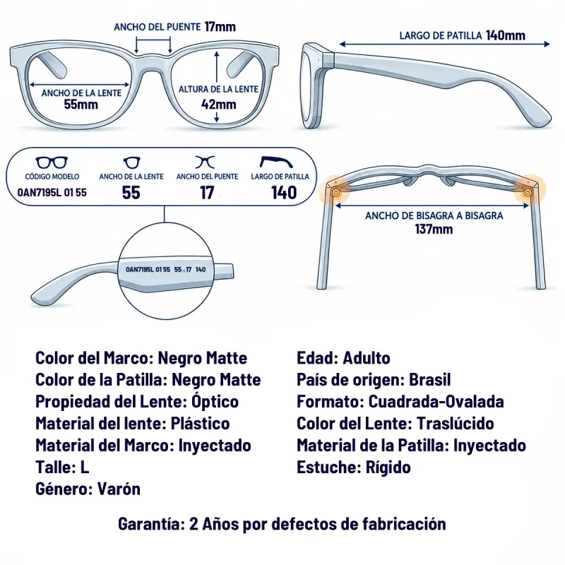 Arnette AN7195L 01-55-L