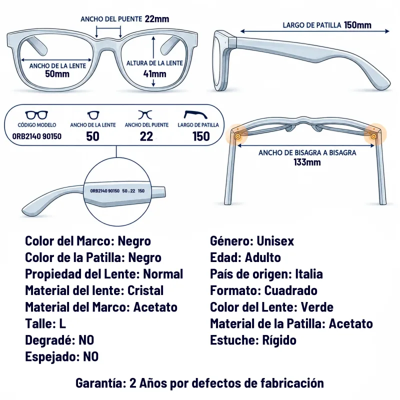 Ray-Ban Rb2140 901-50-L