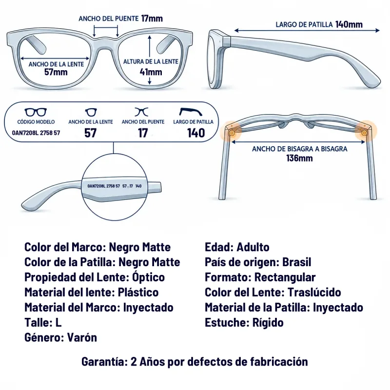 Arnette AN7208L 2758-57-XL