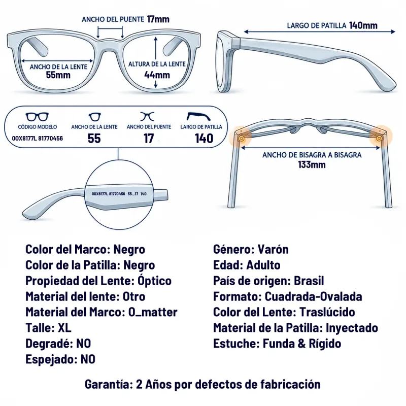 Oakley OX8177L 817704-56-XL
