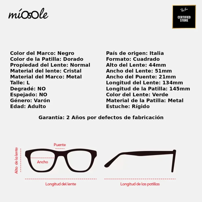 Ray-Ban 0RB3716  187-51-L