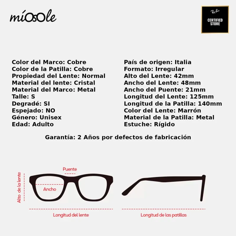 Ray-Ban 0RB3548N  9069A5-48-S