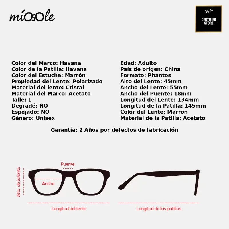 Ray-Ban Rb2185 902/57-55-L
