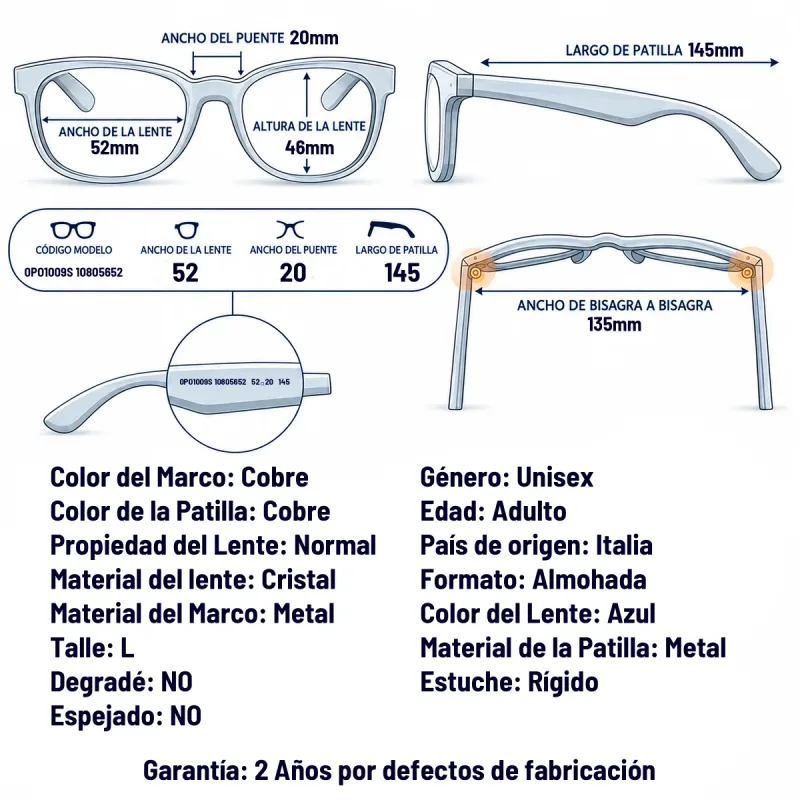 Persol Po1009s 108056-52-L