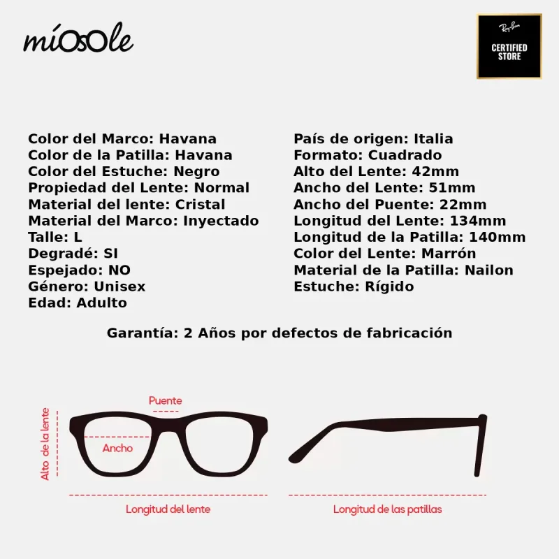 Ray-Ban Rb4105 710/51-50-L