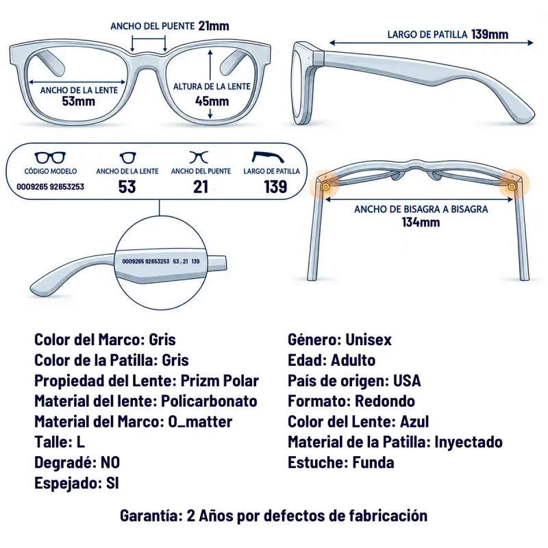 Oakley Oo9265 926532-53-L
