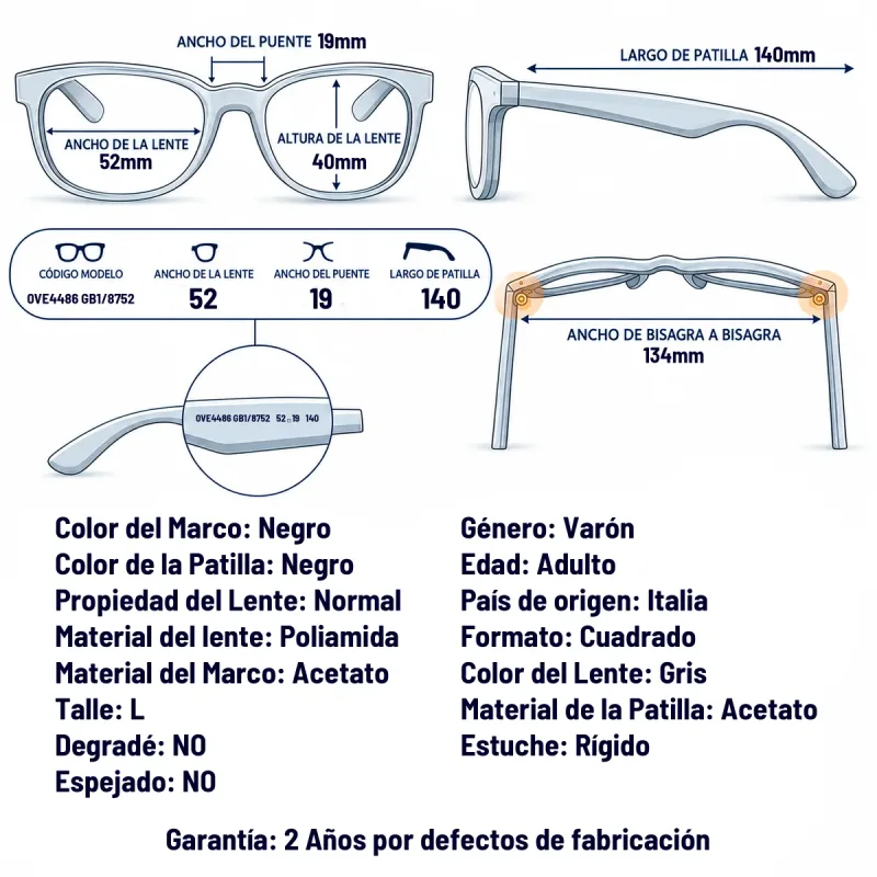 Versace VE4486  GB1/87-52-L