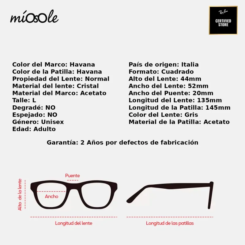 Ray-Ban RB2186 133371-52-L