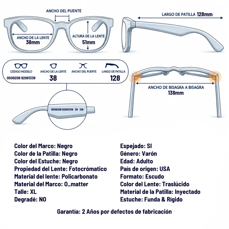 Oakley Oo9208 920813-38-XL