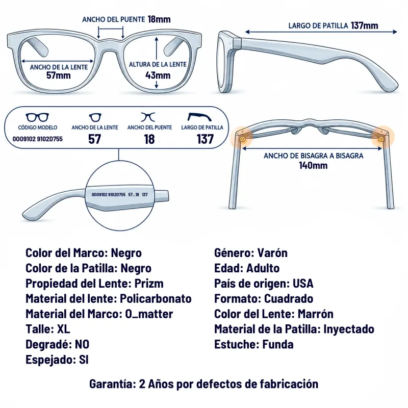 Oakley Oo9102 9102D7-55-XL
