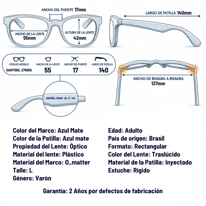 Arnette AN7195L 2759-55-L