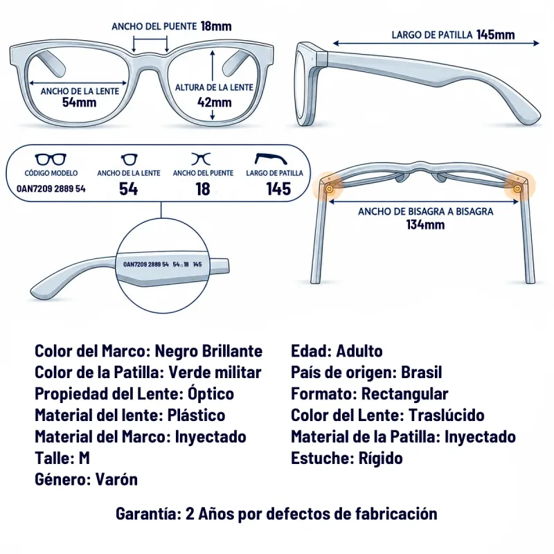 Arnette AN7209 2889-54-M