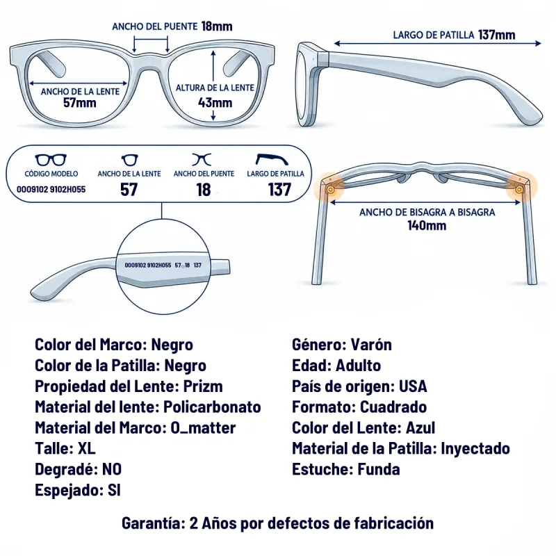 Oakley 0OO9102  9102H0-55-XL