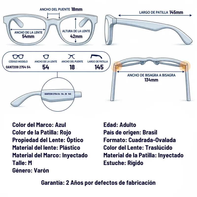 Arnette AN7209 2754-54-M