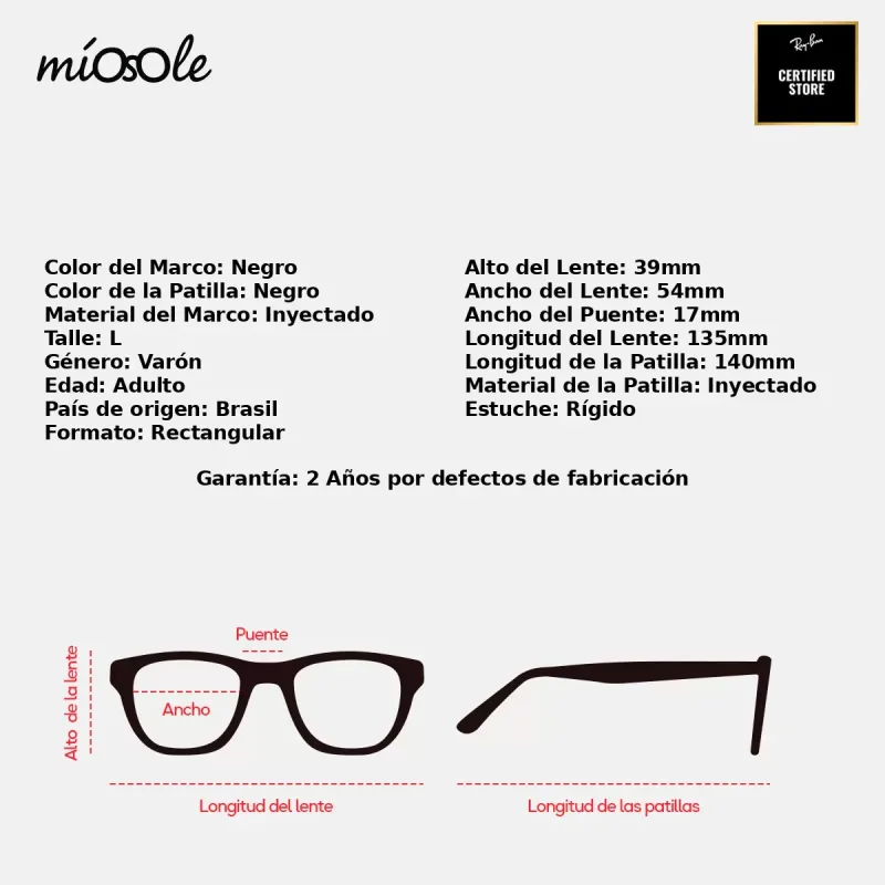 Ray-Ban RX7176L 2000-54-L