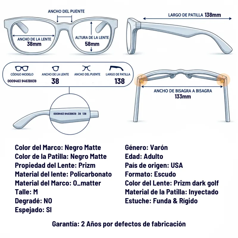 Oakley Oo9463 9463B8-39-M