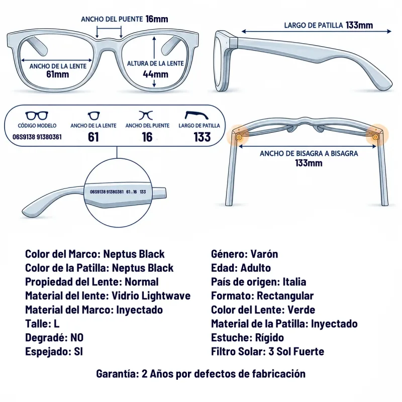 Costa Del Mar 6S9138 913803-61-L