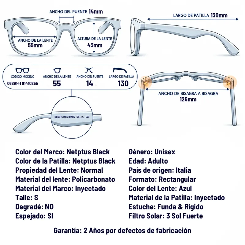 Costa Del Mar 6S9141 914102-55-S